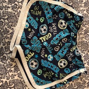 Soccer girl shorts